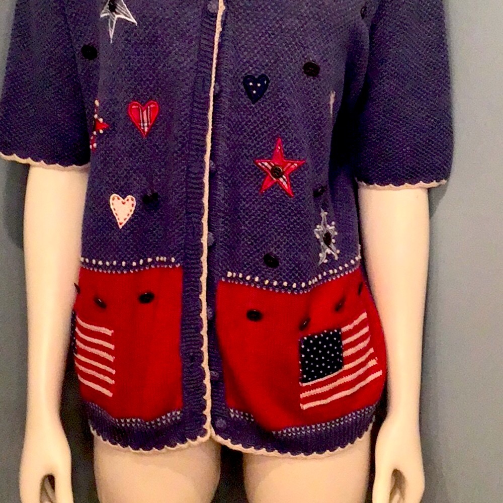 ๐ Vintage American Inspired Sweater, Size M